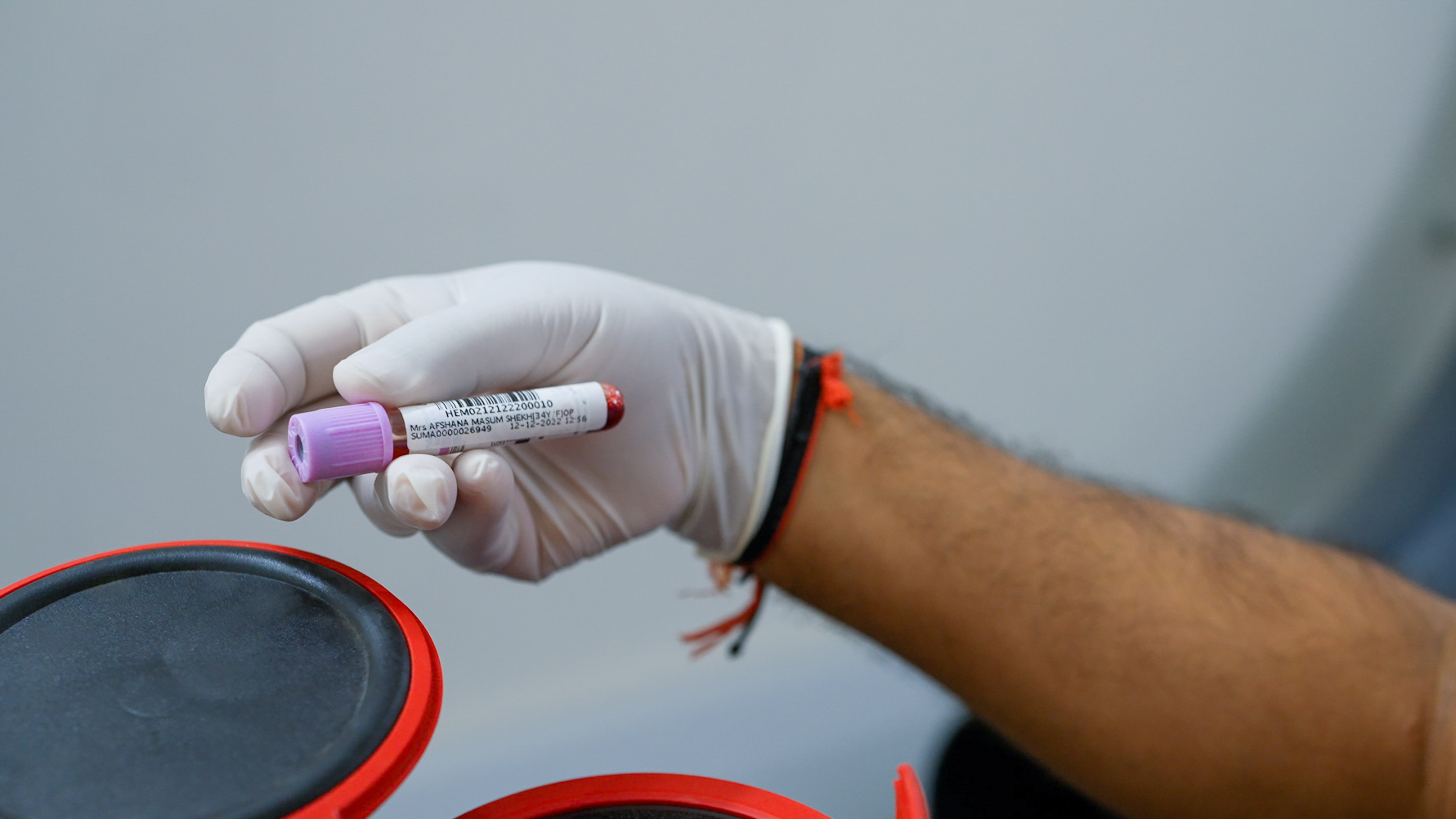 Healthcare sample collection