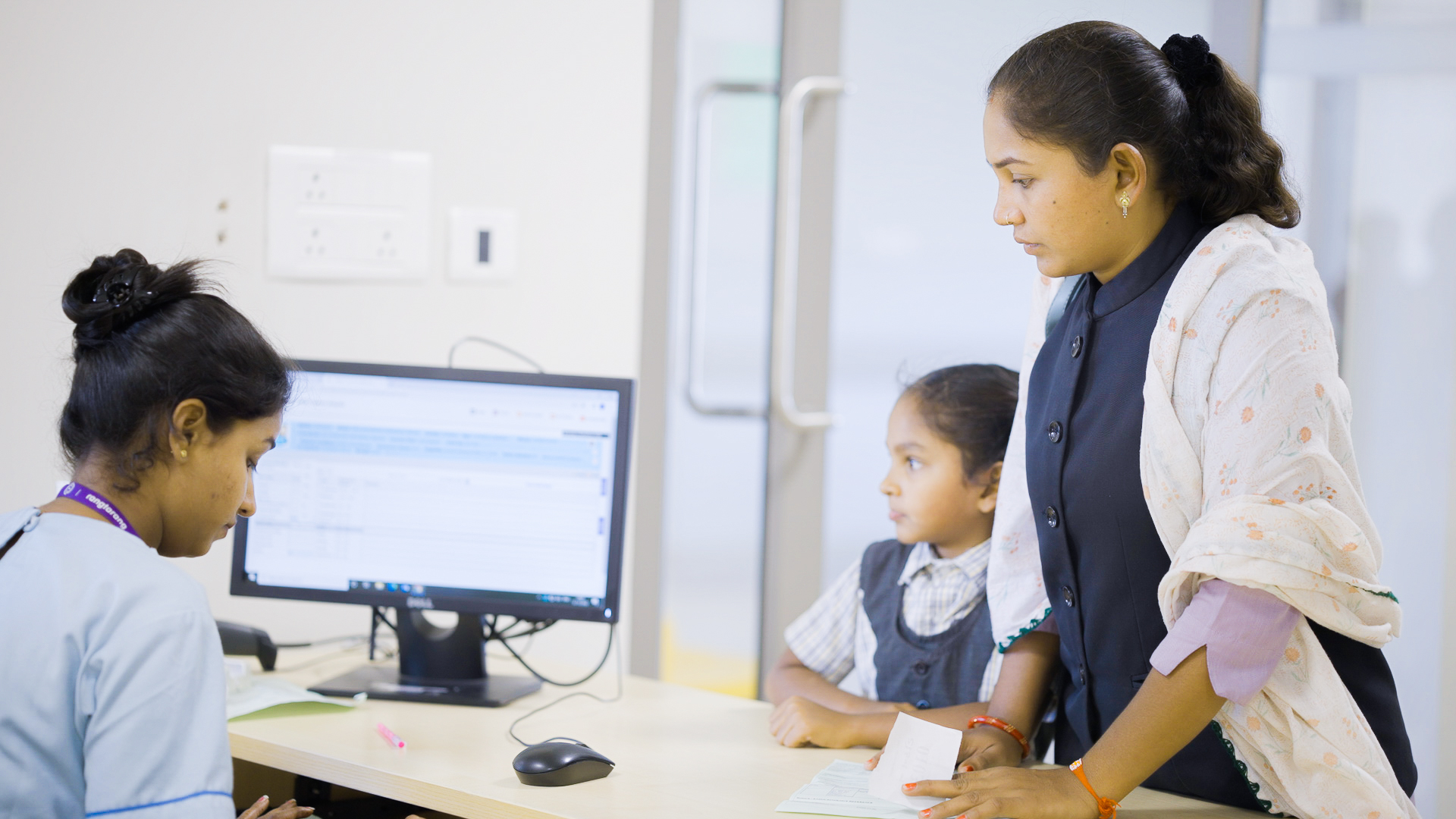 Child healthcare consultation