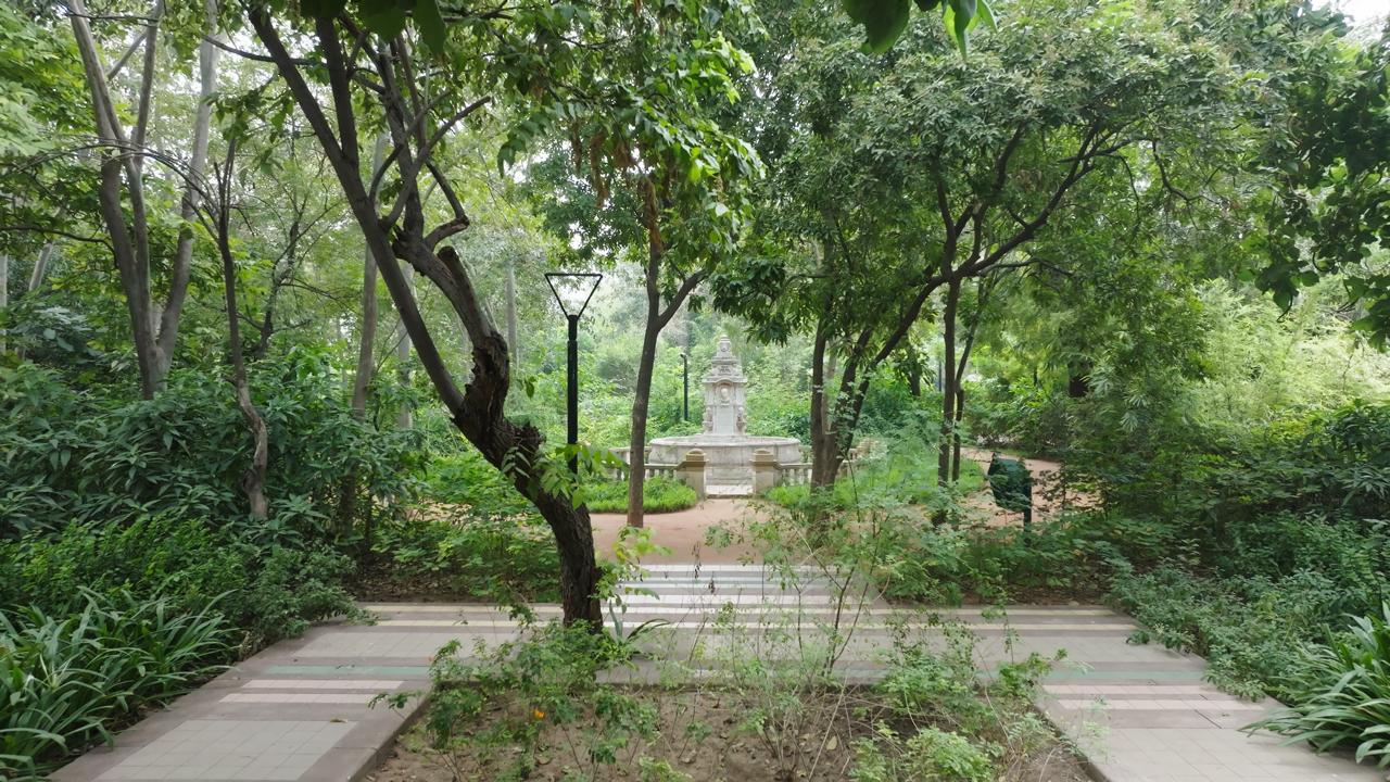 Pratiti garden walkway